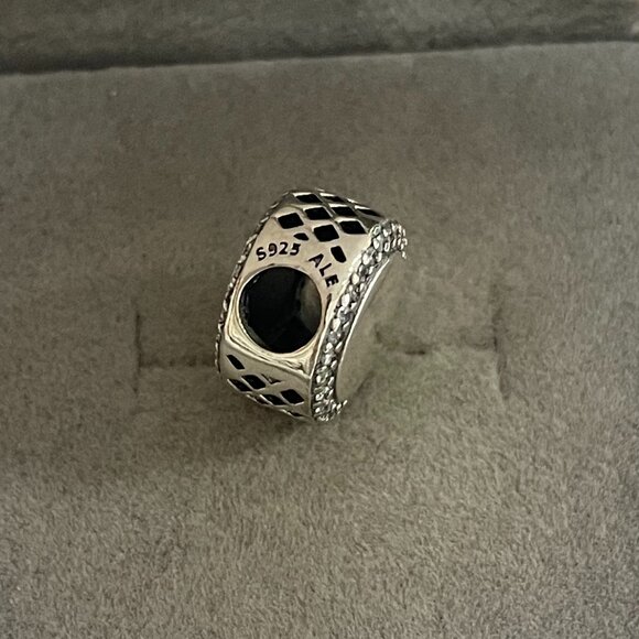 Pandora Autism Awareness Puzzle Dangle Pendant Charm S925 ALE - Picture 3 of 4